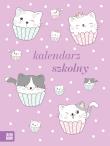 Okładka książki Kalendarz szkolny. Kotki