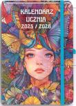 Okładka książki Kalendarz Ucznia 2025/2026 B6 TNS Dziewczyna