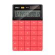 Opakowanie Kalkulator 12-pozycyjny czerwony DELI