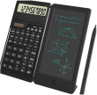Opakowanie Kalkulator naukowy z notatnikiem LED rysik