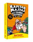 Kapitan Majtas. Dwie turbohistorie w kolorze (Tomy 5 i 6). Autor: Dav Pilkey. Dadada.pl Okładka książki Kapitan Majtas. Dwie turbohistorie w kolorze (Tomy 5 i 6)