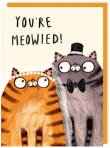 Opakowanie Karnet 298 Ślub Koty You're MEOWIED!
