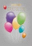 Opakowanie Karnet A5 Gratulacje - Pęk balonów