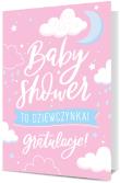 Opakowanie Karnet B6 Narodziny dziewczynka