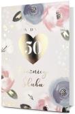 Opakowanie Karnet B6 Rocznica ślubu 50