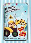 Opakowanie Karnet B6 Urodziny