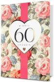Opakowanie Karnet B6 Urodziny 60
