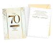 Opakowanie Karnet B6 Urodziny 70
