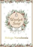 Opakowanie Karnet Boże Narodzenie