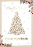 Opakowanie Karnet Boże Narodzenie