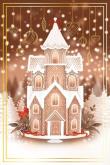 Opakowanie Karnet Boże Narodzenie - Hazel Gingerbread House
