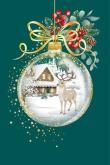 Opakowanie Karnet Boże Narodzenie - Jade Christmas Ball