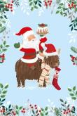 Opakowanie Karnet Boże Narodzenie - Jolly Santa