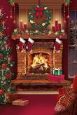 Opakowanie Karnet Boże Narodzenie - Ruby Fireplace