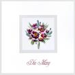 Opakowanie Karnet Dzień Matki kwadrat M02 - Bukiet kwiatów