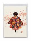 Opakowanie Karnet FGC-67 Lalka w kimono z papieru Chiyogami