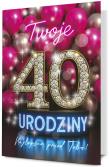 Opakowanie Karnet Mega Urodziny 40