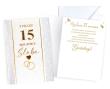 Opakowanie Karnet Rocznica ślubu 15