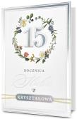 Opakowanie Karnet Rocznica ślubu 15