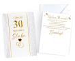 Opakowanie Karnet Rocznica ślubu 30