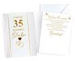 Opakowanie Karnet Rocznica ślubu 35