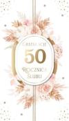 Opakowanie Karnet Rocznica Ślubu 50