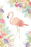 Opakowanie Karnet Uniwersalny - Beautified Flamingo