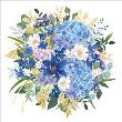 Opakowanie Karnet Uniwersalny - Blue Flowers