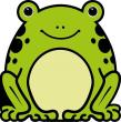 Opakowanie Karnet Uniwersalny - Chonky Frog