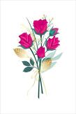 Opakowanie Karnet Uniwersalny - Roses For You
