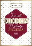Opakowanie Karnet Urodziny
