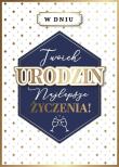 Opakowanie Karnet Urodziny