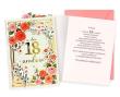 Opakowanie Karnet Urodziny 18