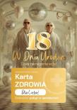 Opakowanie Karnet Urodziny 18