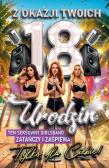 Opakowanie Karnet Urodziny 18 2K Girlsband