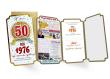 Opakowanie Karnet Urodziny 50