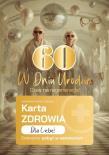 Opakowanie Karnet Urodziny 60