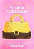 Opakowanie Karnet Urodziny Cekiny