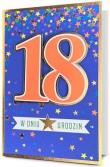 Opakowanie Karnet Urodziny Osiemnastka