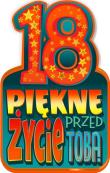 Opakowanie Kartka okolicznościowa Urodziny 18