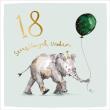 Opakowanie Kartka okolicznościowa Urodziny 18