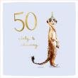 Opakowanie Kartka okolicznościowa Urodziny 50