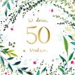 Opakowanie Kartka okolicznościowa Urodziny 50