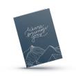 Opakowanie Kartka składana - Wiara góry przenosi - granat