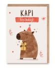 Opakowanie Kartka urodzinowa Kapibara Kapi Birthday K243