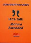 Okładka książki Karty Konwersacyjne. Let's talk Matura Extended