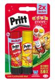 Klej w sztyfcie PRITT z brokatem 2x20g blister. Wydawca: Pritt. Dadada.pl Opakowanie Klej w sztyfcie PRITT z brokatem 2x20g blister
