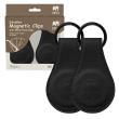 Opakowanie Klipsy magnetyczne do wózka czarne 2szt