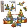 Opakowanie Klocki magnetyczne pojazd 3D 100el