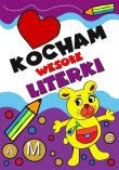 Kocham wesołe literki. Autor: praca zbiorcza. Dadada.pl Okładka książki Kocham wesołe literki